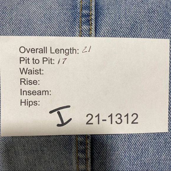 Vintage 90s Y2K The Limited Denim Jacket Jean Xs - Picture 5 of 5